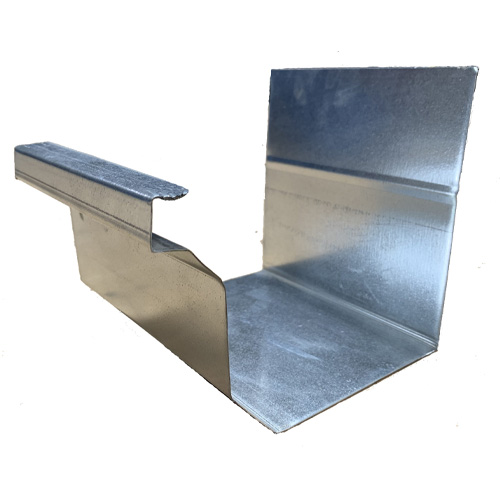 Gutter - Apron 10'-Galvanized - Mt Elliot