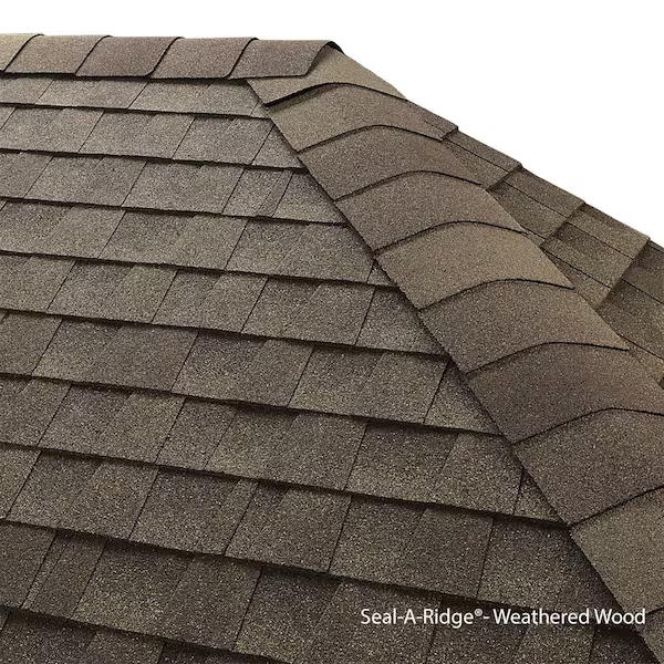 Main 1 - Gaf Seal-A-Ridge- Weathered Wood/Sierra - Mt Elliot
