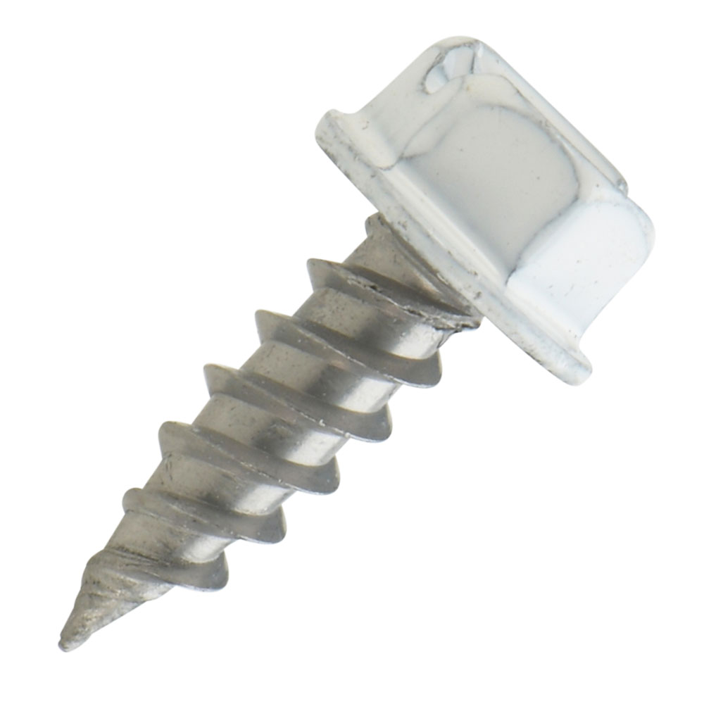 Zip Screws White - Mt Elliot